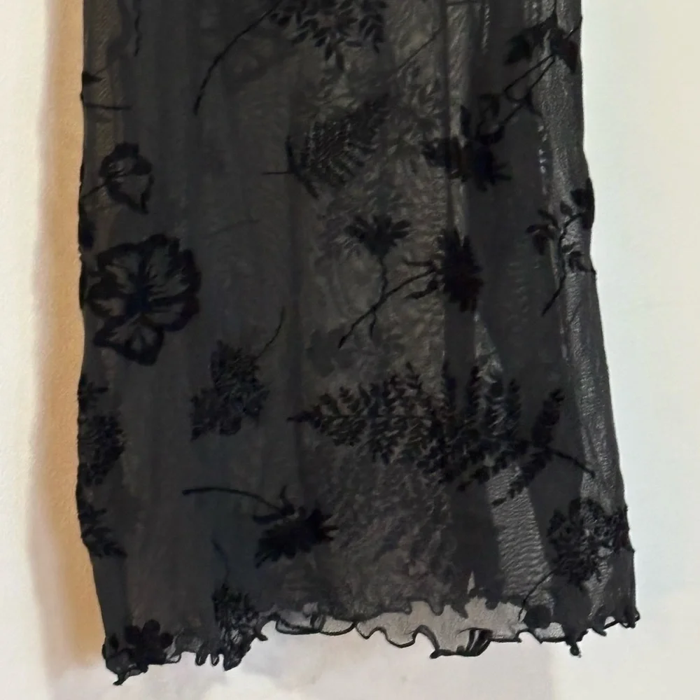 NWT Victoria's Secret Black Lace Floral lingerie